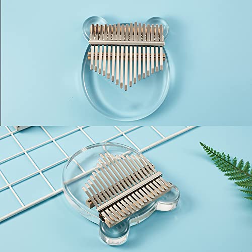 Btuty Kalimba 17 touches en acrylique transparent en forme de chat mignon avec sac de transport, autocollants pour notes… - Les Beatles, Paul McCartney, John Lennon, RIngo Starr, George Harrison Btuty Kalimba 17 touches en acrylique transparent en forme de chat mignon avec sac de transport, autocollants pour notes… – Image 5