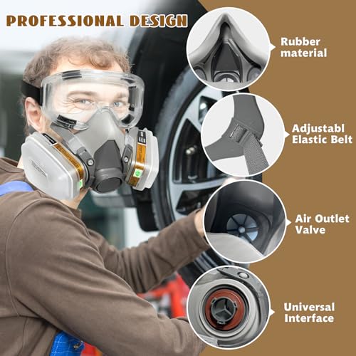 Seguridad, Máscaras de Respiración Marca STARBST (2)