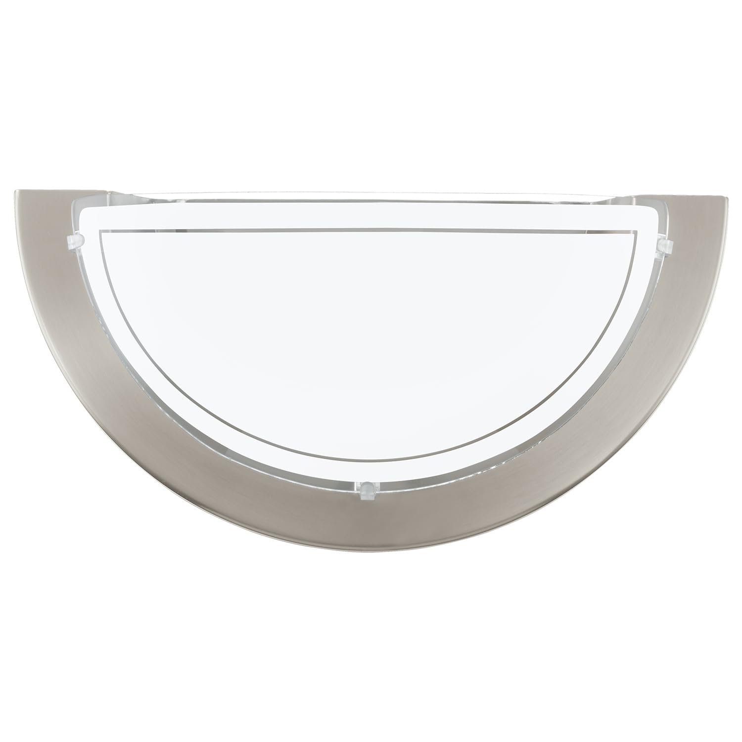 Applique métal et verre - Nickel - EGLO