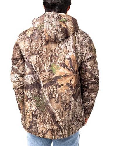 Realtree Men's Camo Hunting Insulated Cold Weather Parka Jacket - Wind-proof, Mid-weight and Super Warm3