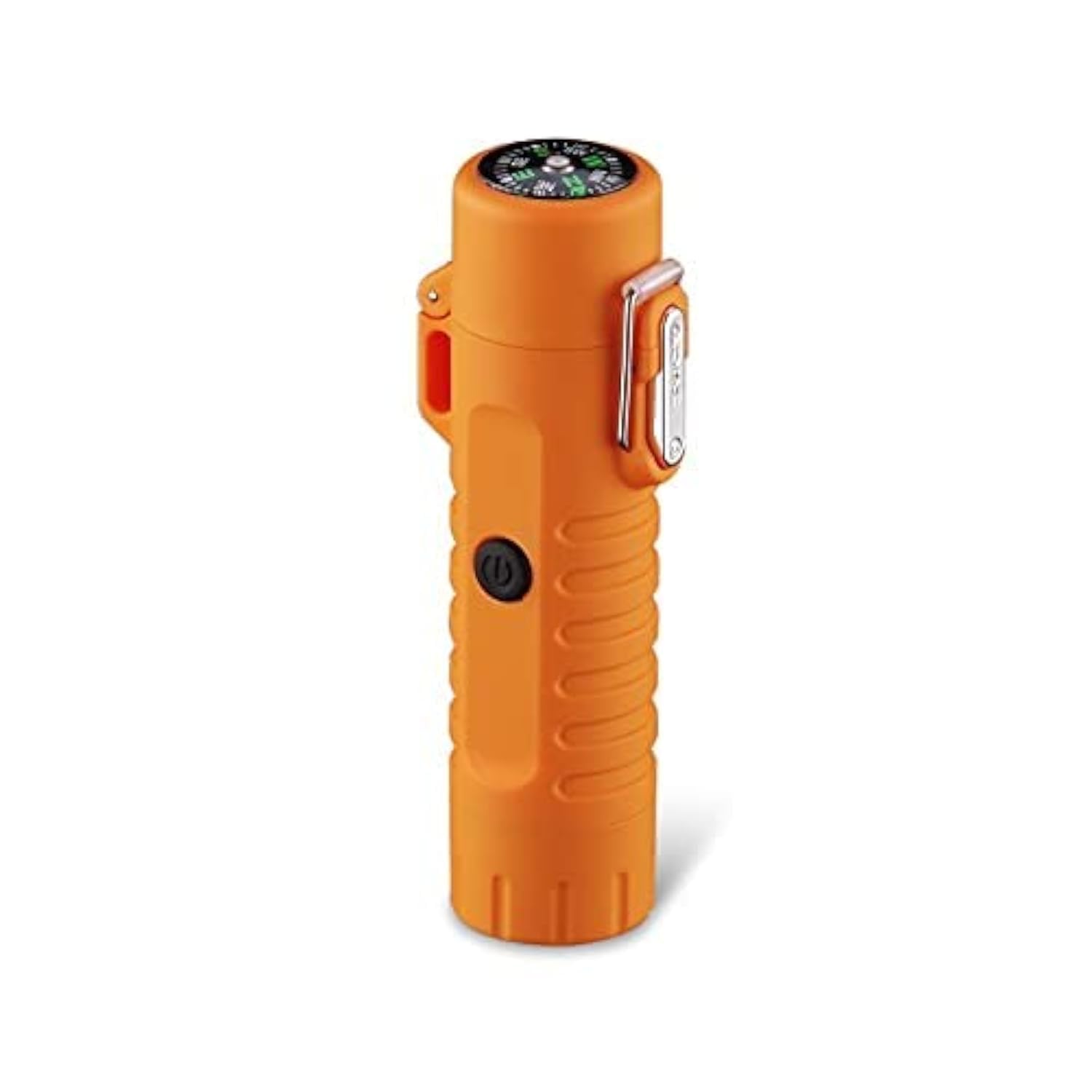 EzLife 3 in 1 Waterproof Rechargeable Electric Lighter with Flashlight & Compass, Dual Arc Plasma Beam Lighter-USB Rechargeable-Windproof-No Butane-Indoor & Outdoor Activities (Matte Orange) (B09MZ354S2) Amazon Price History, Amazon Price Tracker