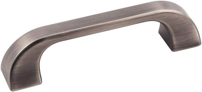 Jeffrey Alexander 972 Marlo Collection Beautiful and Unique Cabinet Handles Pulls (13" Overall Length, Polished Chrome)