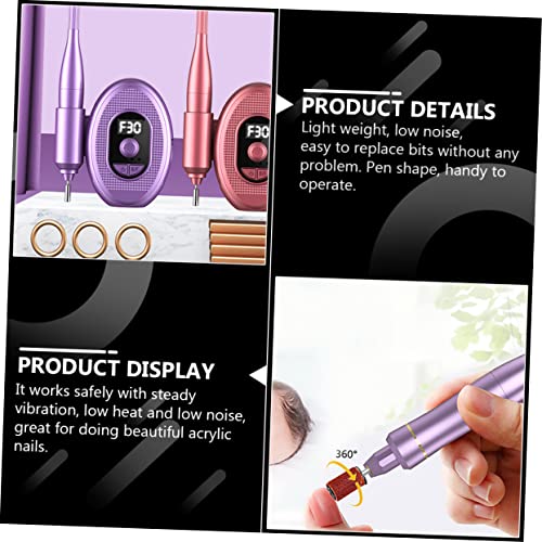 Ongles électrique et ponceuse stylo POPETPOP pour manucure à la maison