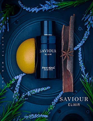Saviour Elixir Men's Eau De Parfum Fragrance For Him 3.4 Fl Oz By Paris Corner Perfumes (Saviour Elixir) #TOP1