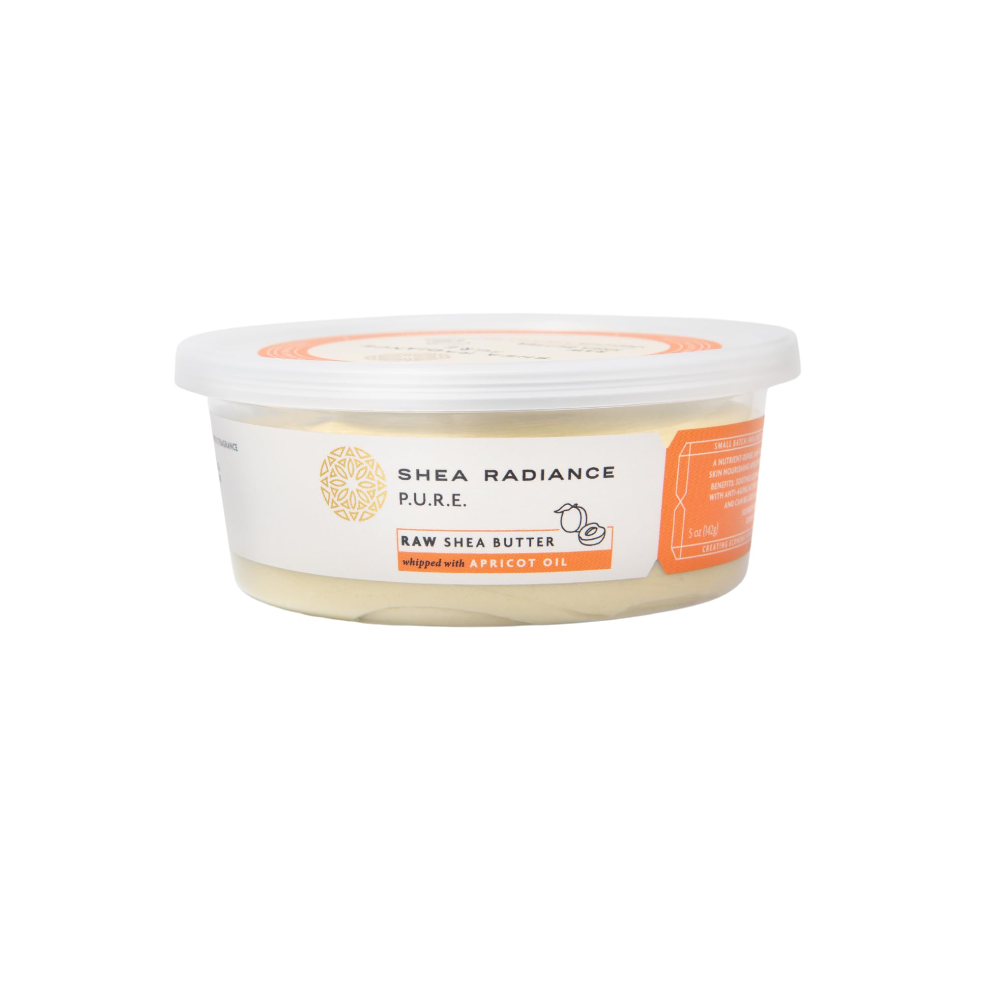 Shea Radiance Shea Butter, Whipped Apricot 5 OZ