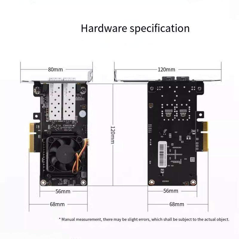 Amazon | HKUXZR 8259 ESV 1.0 10 Gb SFP+PPCI-E NIC、Intel 82599 ES