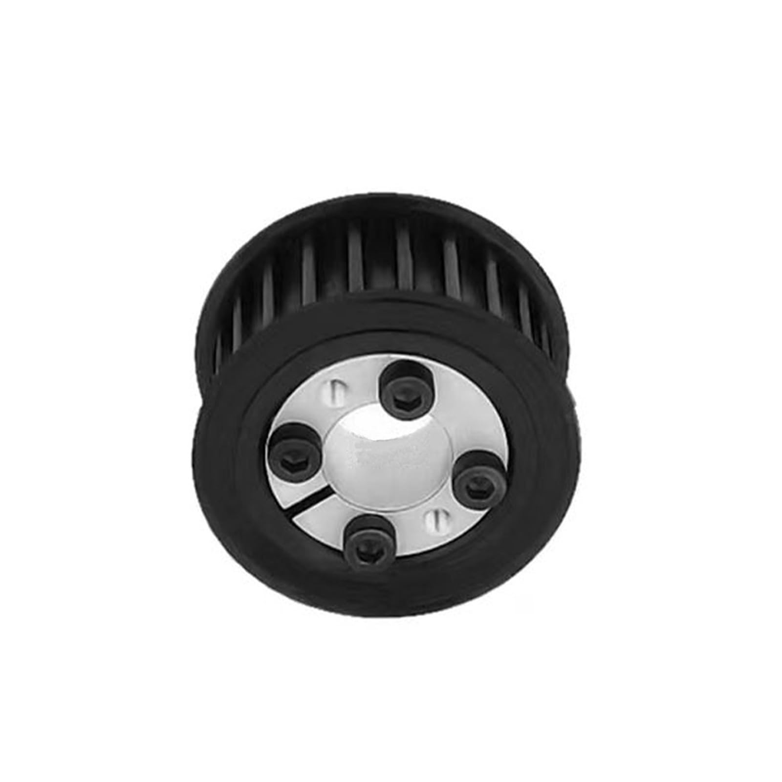Polea de Correa de Distribución HTD8M 20T/22T/24T/25T/26 dientes polea de distribución sin llave diámetro del buje 8/9/10/12-25mm 8M rueda síncrona(Bore 22mm,22 Teeth,27mm (for belt 25mm))