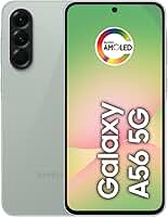 Smartphone Samsung Galaxy A56 5G 256GB, 8GB RAM, Câmera 50MP, IP67, Super AMOLED 6.7", Recursos AI, Verde