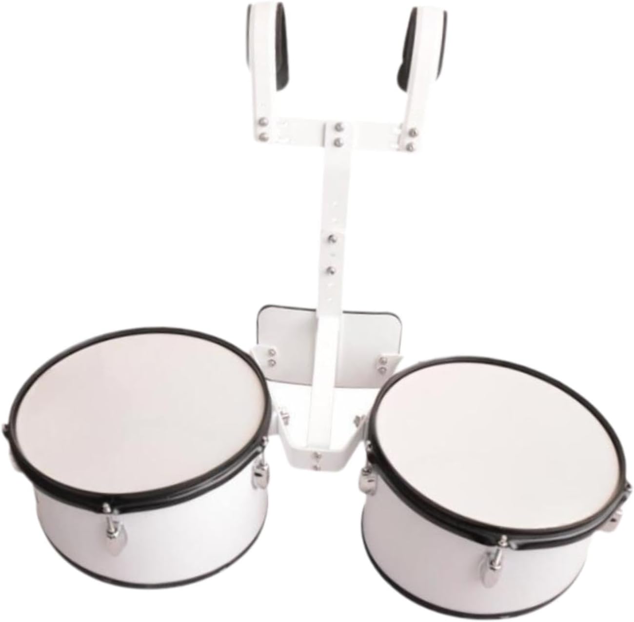 Generic Linked Marching Drum Set for Music Education with Stand for, Double drums