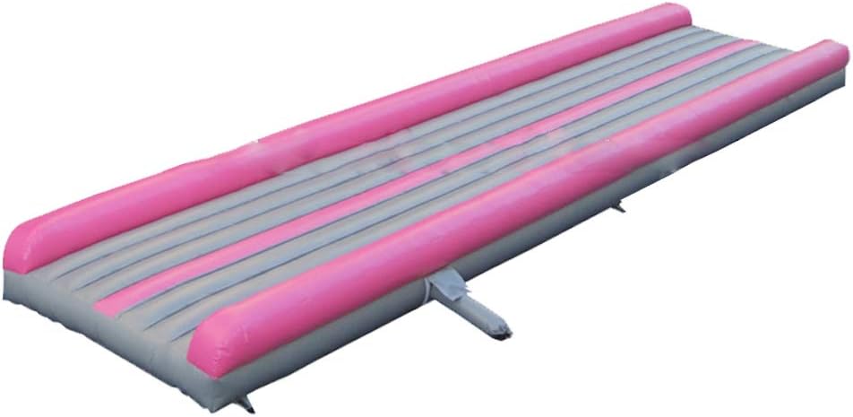 Tumble Track Inflatable Air Mat for Gymnastics -10 ft Width 20 in Height PVC Material