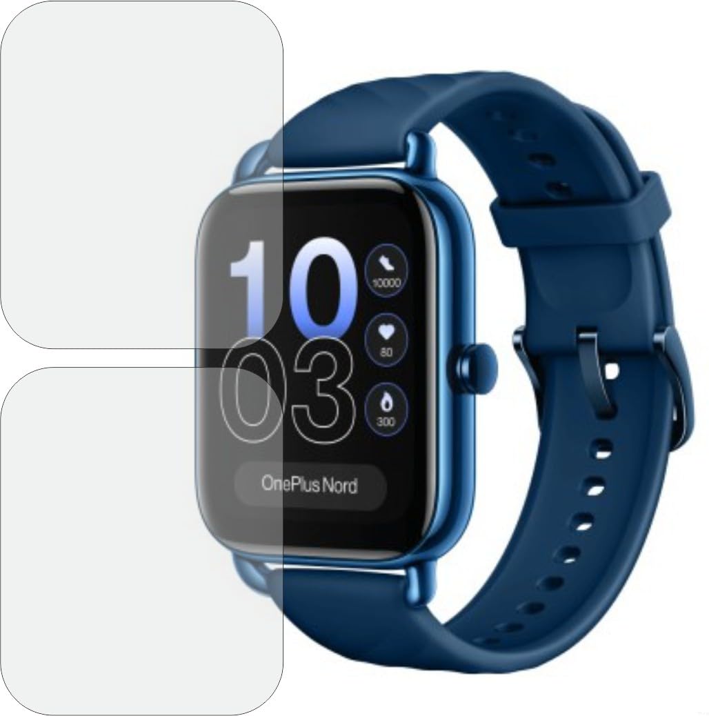 TELTREK Screen Guard for Oneplus Nord Watch Smartwatch Screenguard, Edge to Edge TPU Fiber Film not Tempered Glass Screen Protector for Oneplus Nord Watch (Pack of 2) (B0CN1S5TDZ) Amazon Price History, Amazon Price Tracker