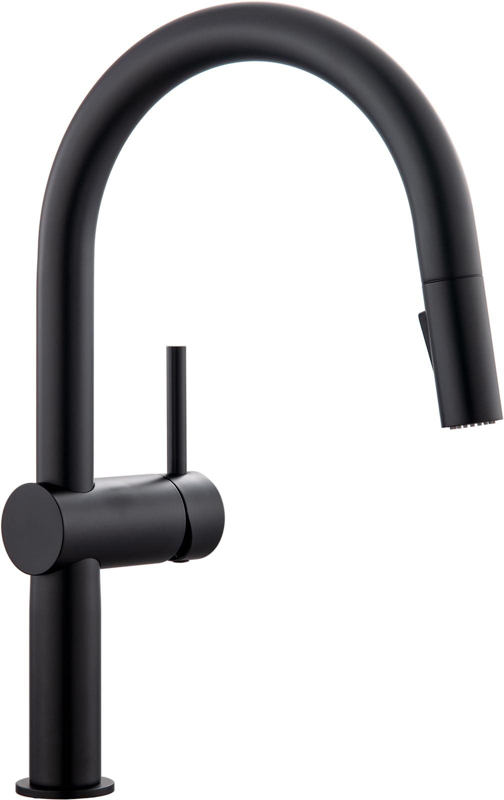 Darnok 79721MB Luca Kitchen Sink Faucet with Pull Down Sprayer, Matte Black