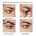 Brow Luxe Definer Pencil by True + Luscious - Vegan, Paraben Free, & Cruelty Free Eyebrow Pencil with Sweat-Proof Formula - 0.07 oz (Shade: Caramel)