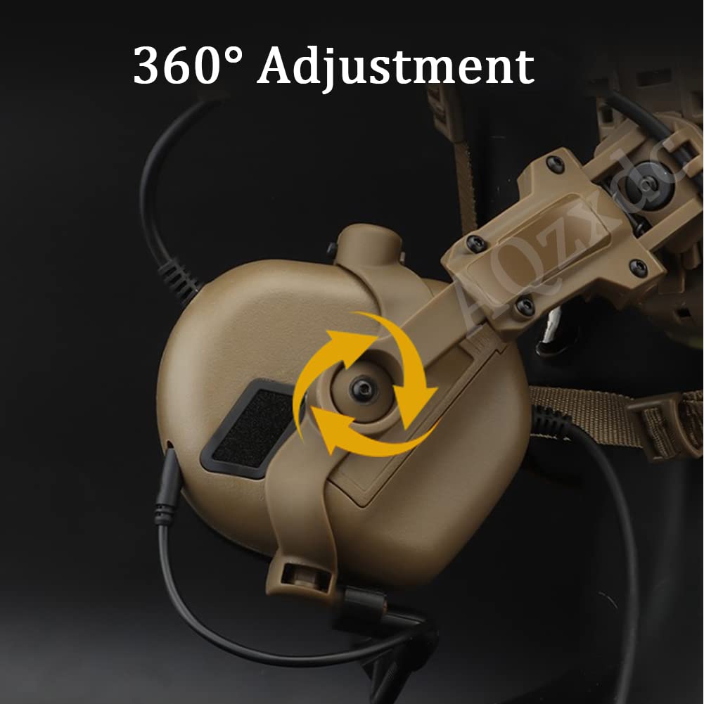 Adaptateur Rail ARC Ops Core Pour Casque Tactique – Support Accessoires, Noir, Neuf