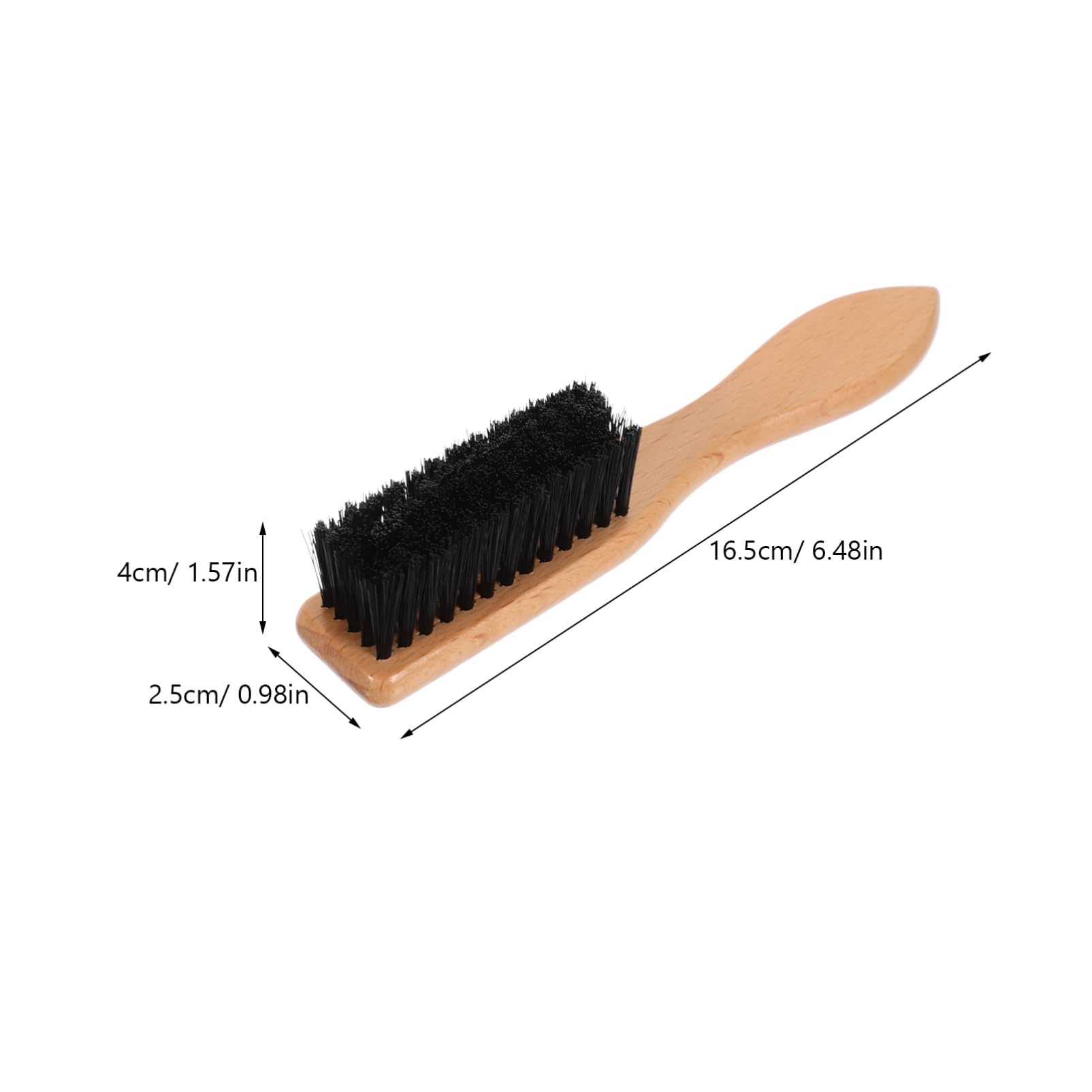 FOYTOKI 's Beard Bristle Brush Comb Natural Boar Bristle Styling Tool for Beard