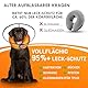 Aschpas® 2 IN 1 Aufblasbare Halskrause Hund mit Trichter, Leckschutz Hund nach OP, Dog Cone, Halskrause Katze, Hunde Donut [Size 4]