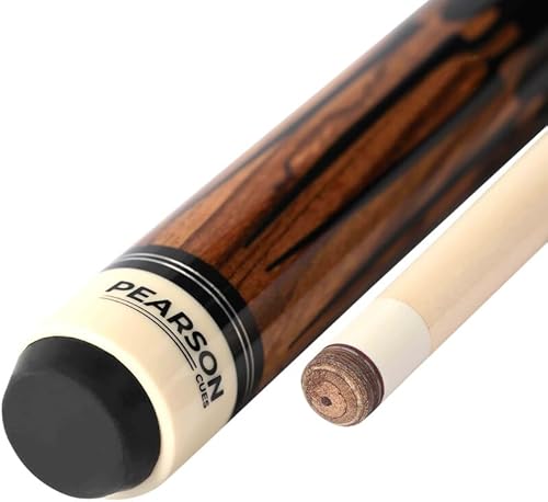 Pearson Cues Players Series - Taco de billar con envoltura de lino irlandés, 2 piezas, 58 pulgadas Pearson Cues Players Series - Taco de billar con envoltura de lino irlandés, 2 piezas, 58 pulgadas