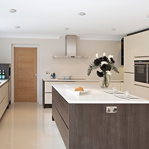 4" Led Ic Rated Flush Round Trim Recessed Lighting Kit 4-Pack, Brushed Nickel, Frosted Glass, Easy Install Push-N-Click Clips, Led Bulbs Included, 3.88" Hole Size,90973 #TOP6