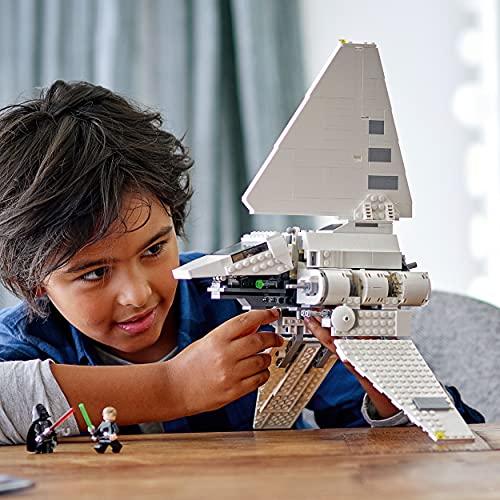 LEGO 75302 Star Wars Imperial Shuttle Bauset mit Luke Skywalker mit Lichtschwert und Darth Vader Minifiguren – Bild 7