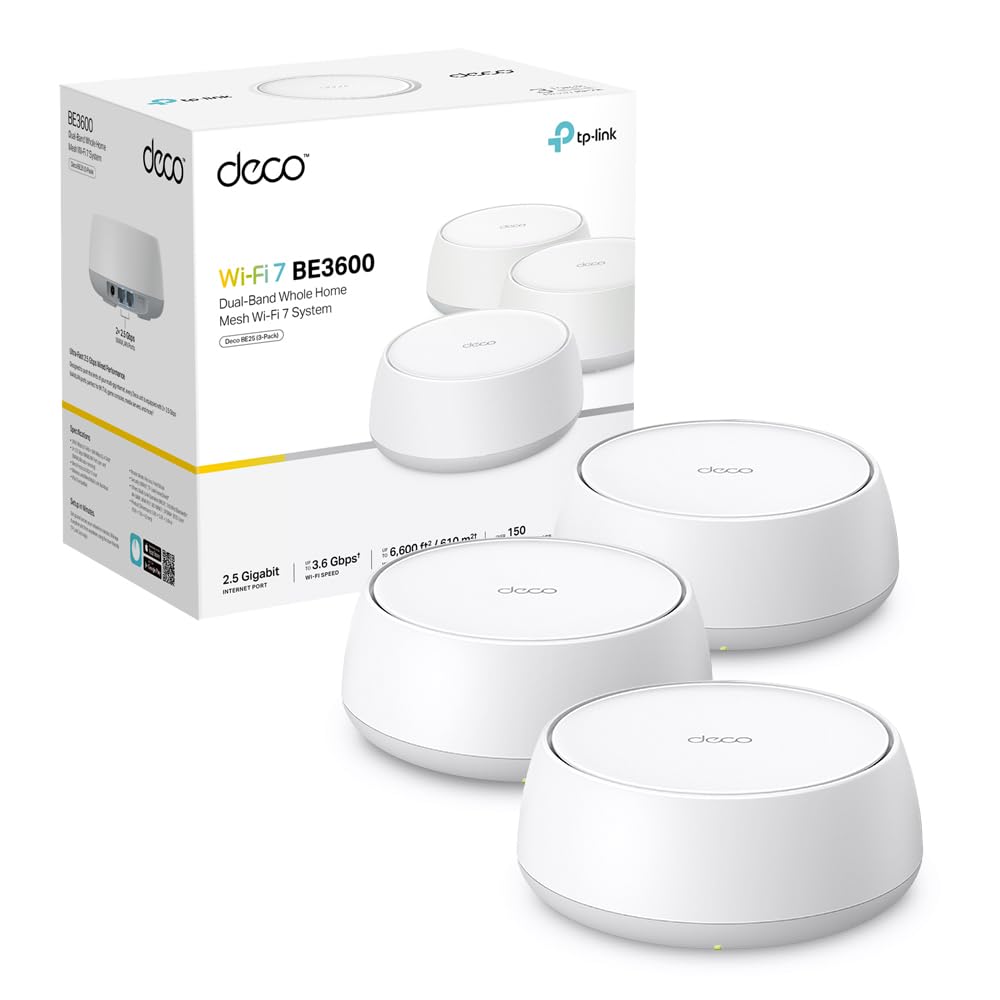TP-Link Deco BE25 Mesh WiFi 7 Routeur BE3600