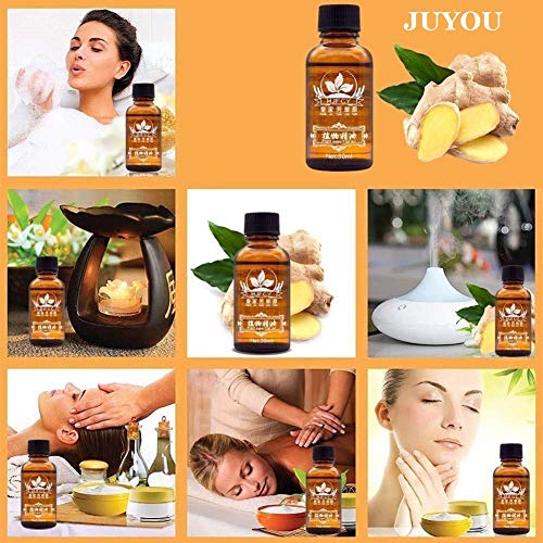 Juyou New Lymphatic Drainage Ginger Oil (30Ml 1 Pack) #TOP1