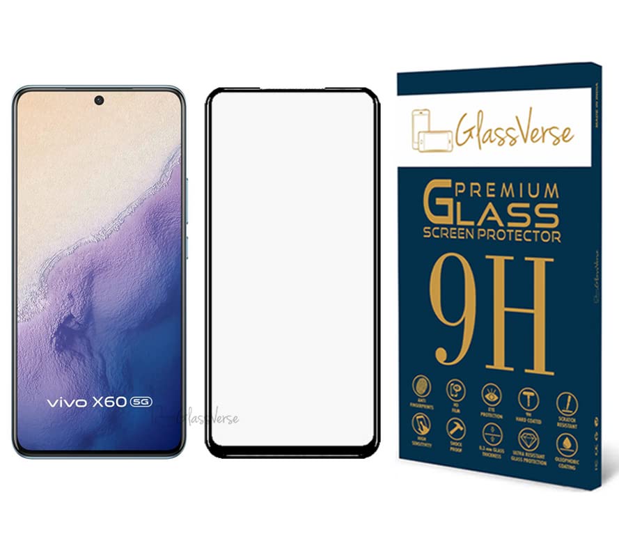 GlassVerse Anti-Shatter Tempered Glass For Vivo X60 (PACK OF 1) with Free Installation Kit. Full screen Coverage. Free Replacement If Received Damaged - 6.51 inch (B0BPS77QGG) Amazon Price History, Amazon Price Tracker