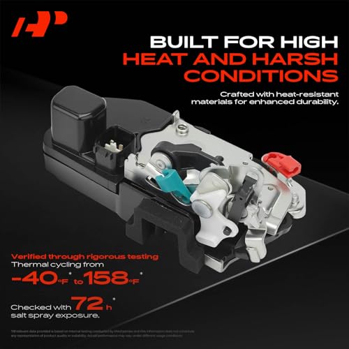 Image of A-Premium Rear Left Driver Side Door Lock Actuator Compatible with Jeep Liberty 2002-2007 Sport Utility