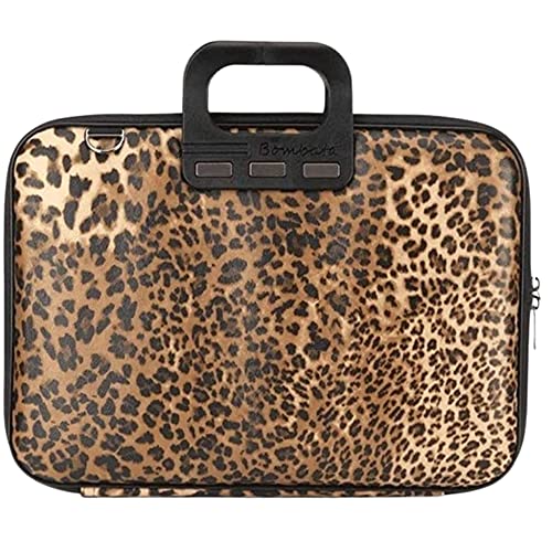 Bombata Leopard - Mallette pour ordinateur portable 15.6”/16” - Sac à bandoulière