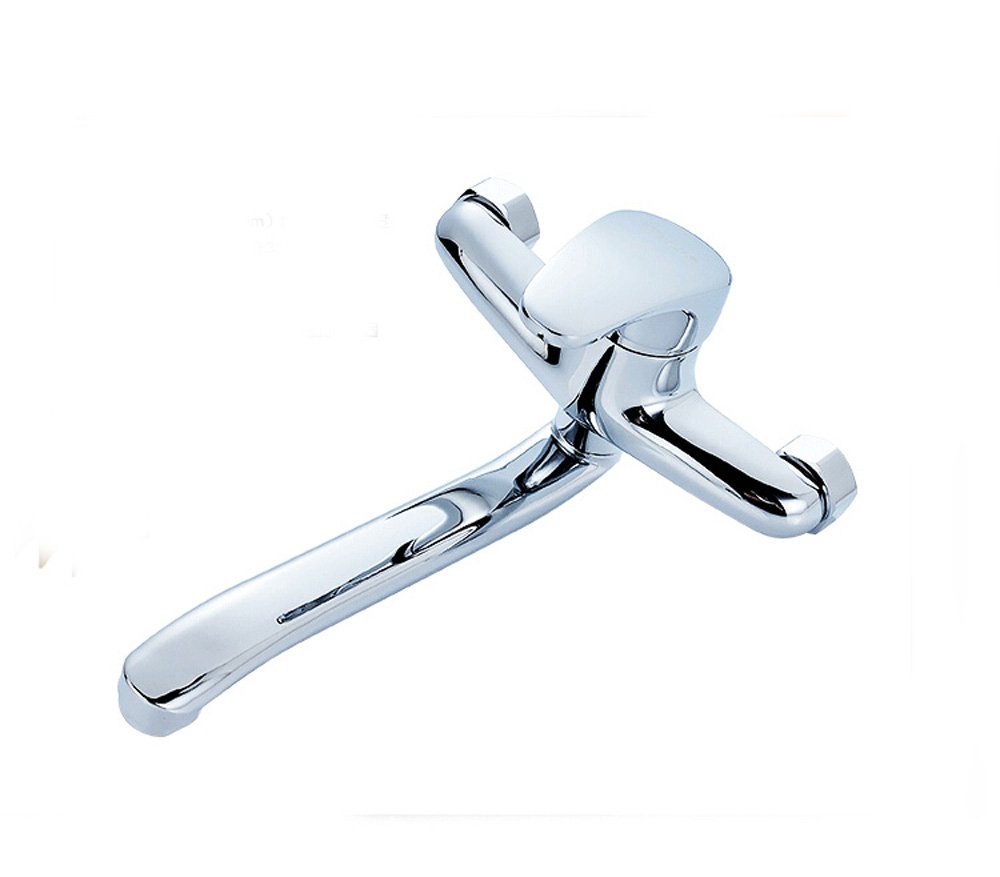 Bathroom Faucet Basin Mixer Sink Tap Single Handle Wall Mounted Water Faucet