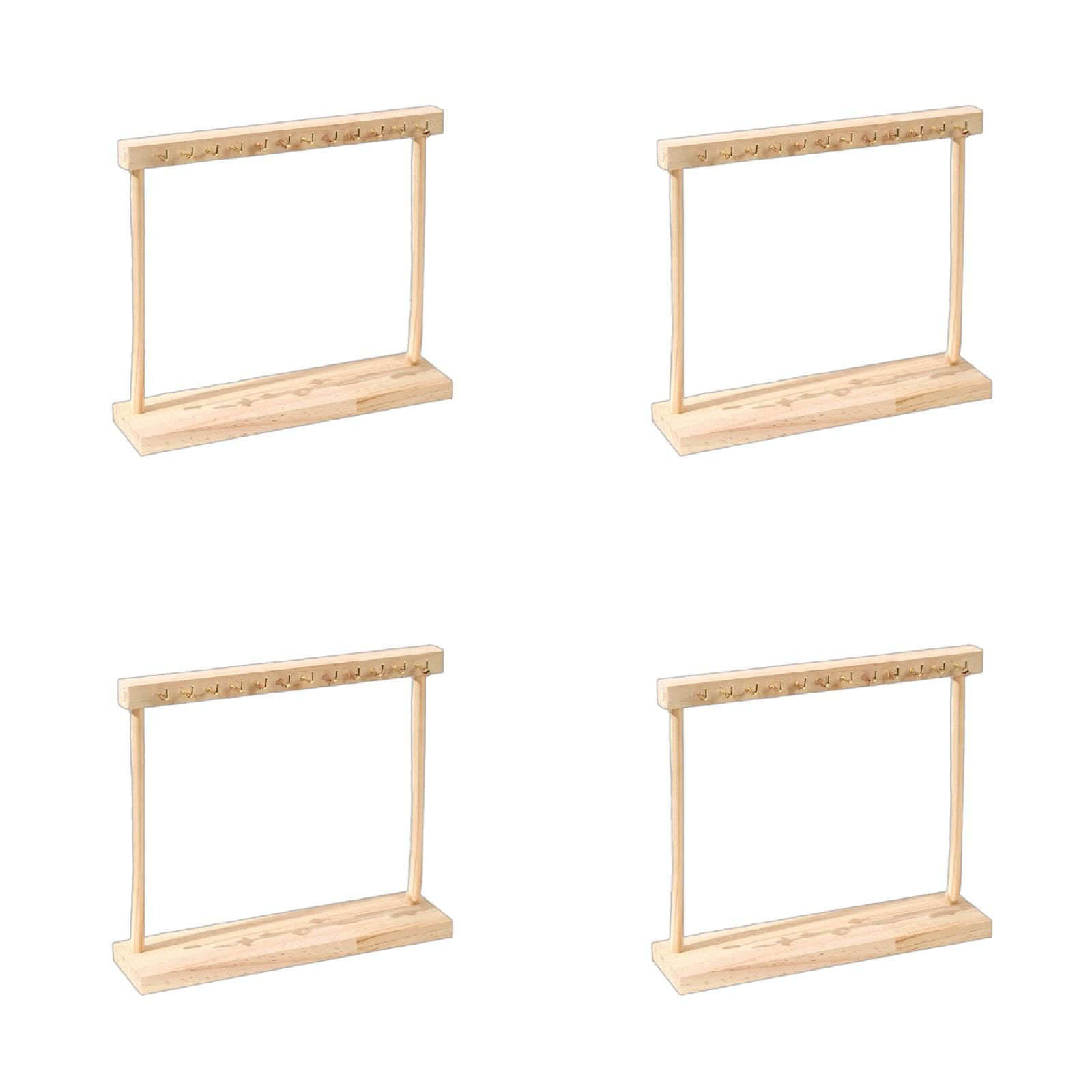 Présentoir pour colliers étagère de rangement bois exposition