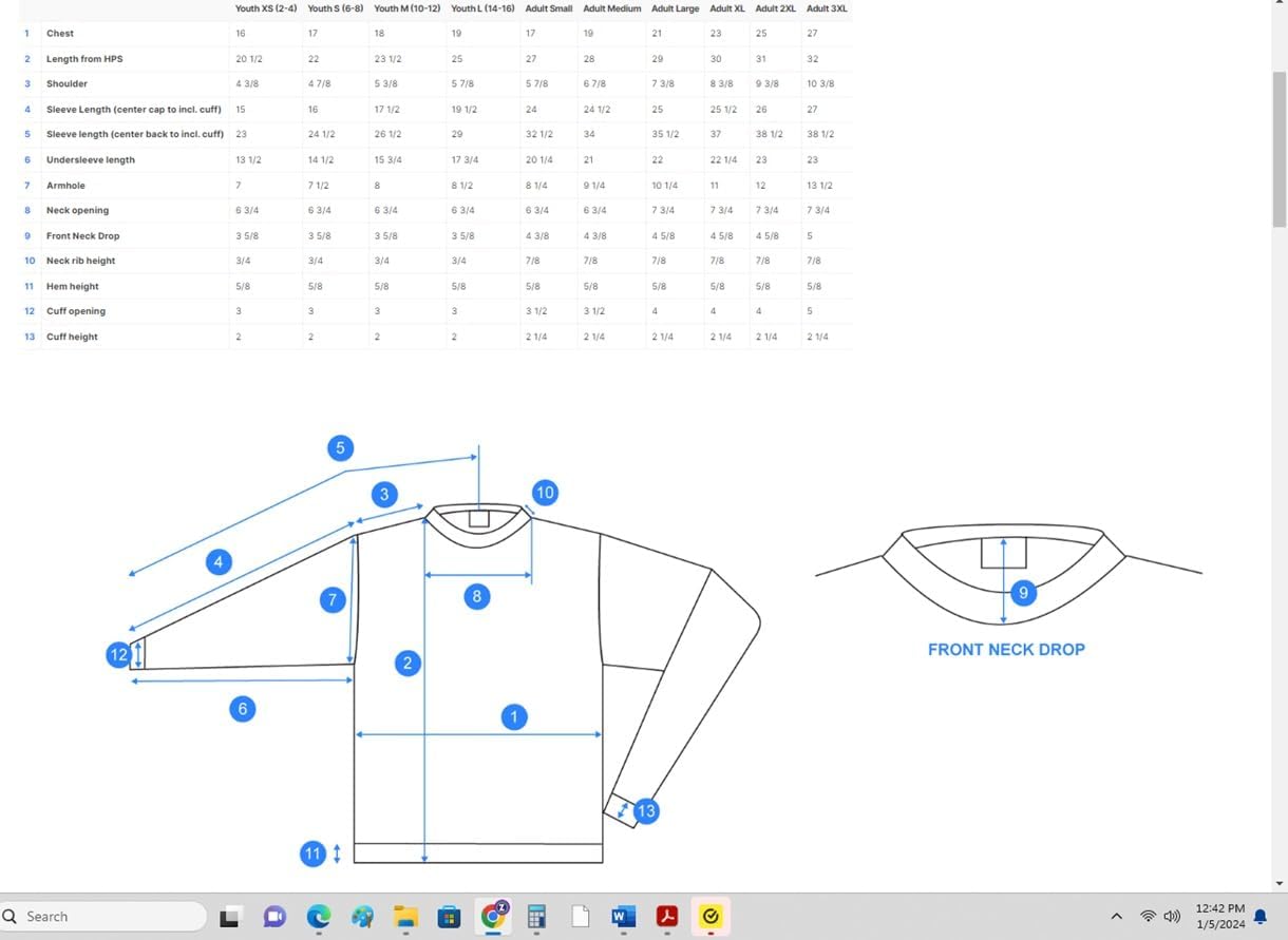 Tie Dye T-Shirts Long Sleeve Multicolor Adult 100% Pre-Shrunk Cotton - Image 2