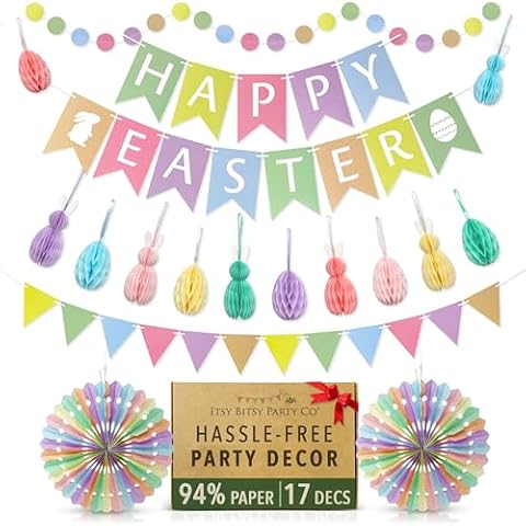Premium Reusable Easter Decorations Set Cover