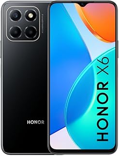 Honor X6 Mobile Phone, Smartphone Battery 5000 mAh, Triple Camera 50 MP, Dual SIM 6.5 Inch, 4 + 64 GB, Expandable Storage …