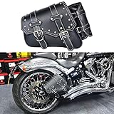 【Hochdichtes integriertes PVC-Leder】Die Leder Motorrad-Seitentasche besteht aus hochwertigem integrierten hochdichten PVC-Material, das stärker und langlebiger ist als allgemeine synthetische Materialien und eine lange Lebensdauer hat. Die spezifischen Eigenschaften sind wie folgt: Kratzfestigkeit, Sonnenschutz, wasserdicht, nicht leicht zu biegen, bessere Flexibilität und einfache Pflege