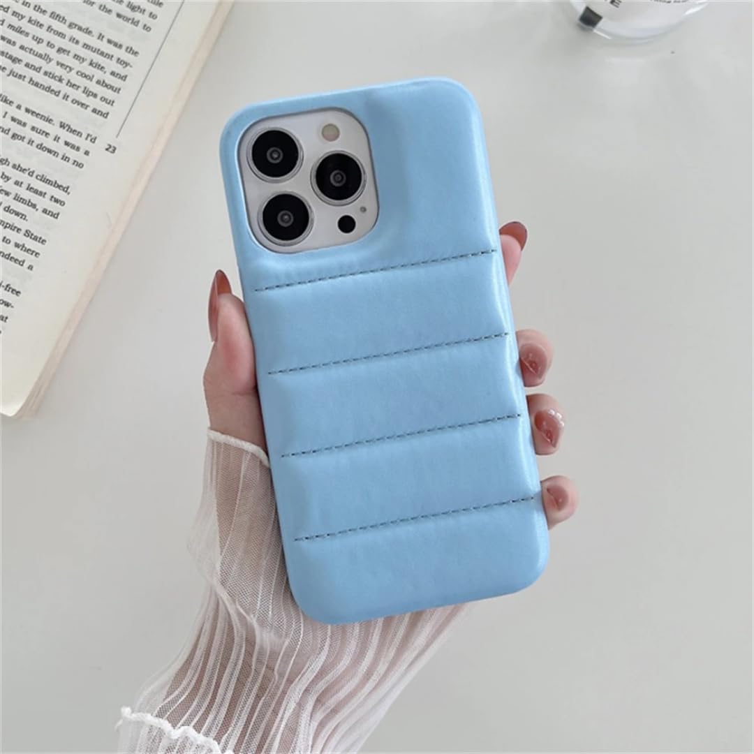 Coque iPhone 15 Pro Max bleu robuste anti rayure luxe - 5