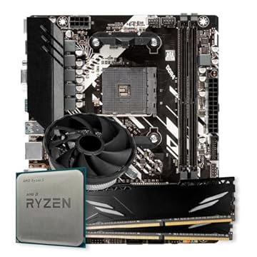 Kit Upgrade Gamer, Processador AMD Ryzen 5 5600GT + B450M + 16GB DDR4