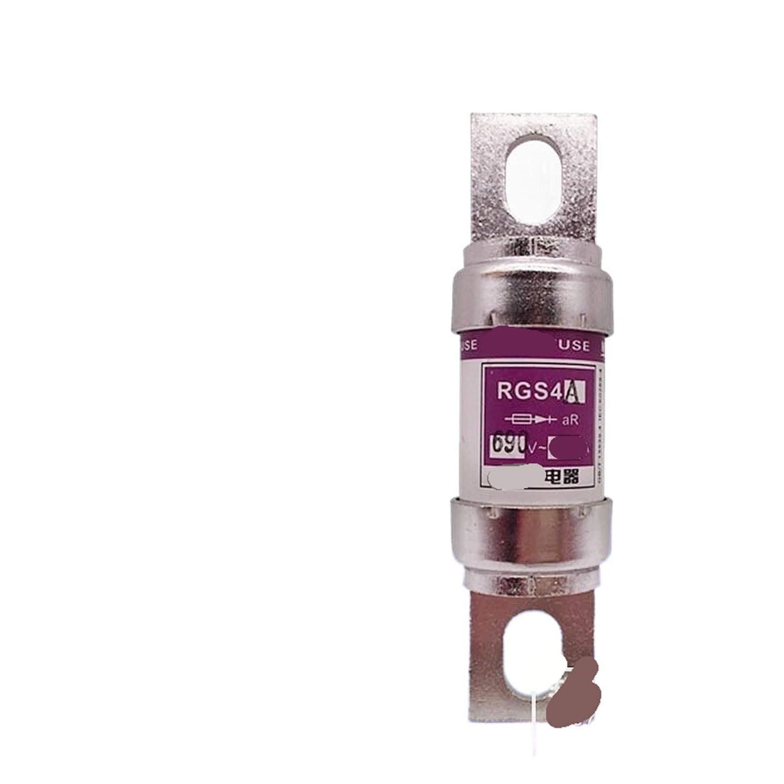 Fusible à rapide RGS4A cartouche de protection électrique 125A 660GH
