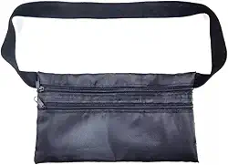 Doleira Porta Dolar Documentos Cartões Anti Furto Segurança Pochete Porta Dinheiro Ajustável