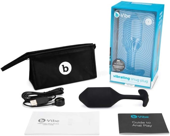 b-Vibe b-Vibe Vibrating Snug Plug Black Xlarge 1 Unidad 500 g ...