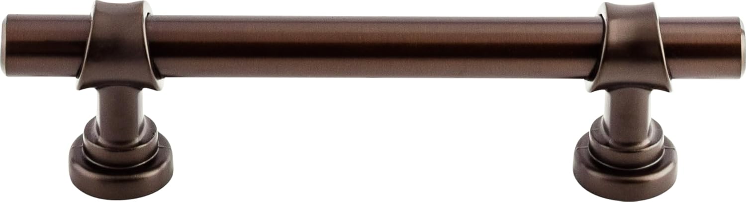 Top Knobs M1288 Asbury Collection 3-3/4" Bit Pull, Brushed Satin Nickel