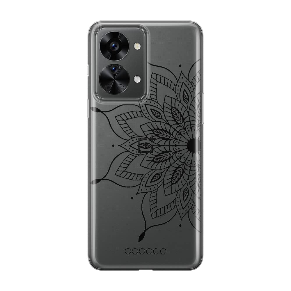 Babaco ERT GROUP mobile phone case for Oneplus NORD 2T 5G original and officially Licensed pattern Mandalas 004 optimally adapted to the shape of the mobile phone, partially transparent