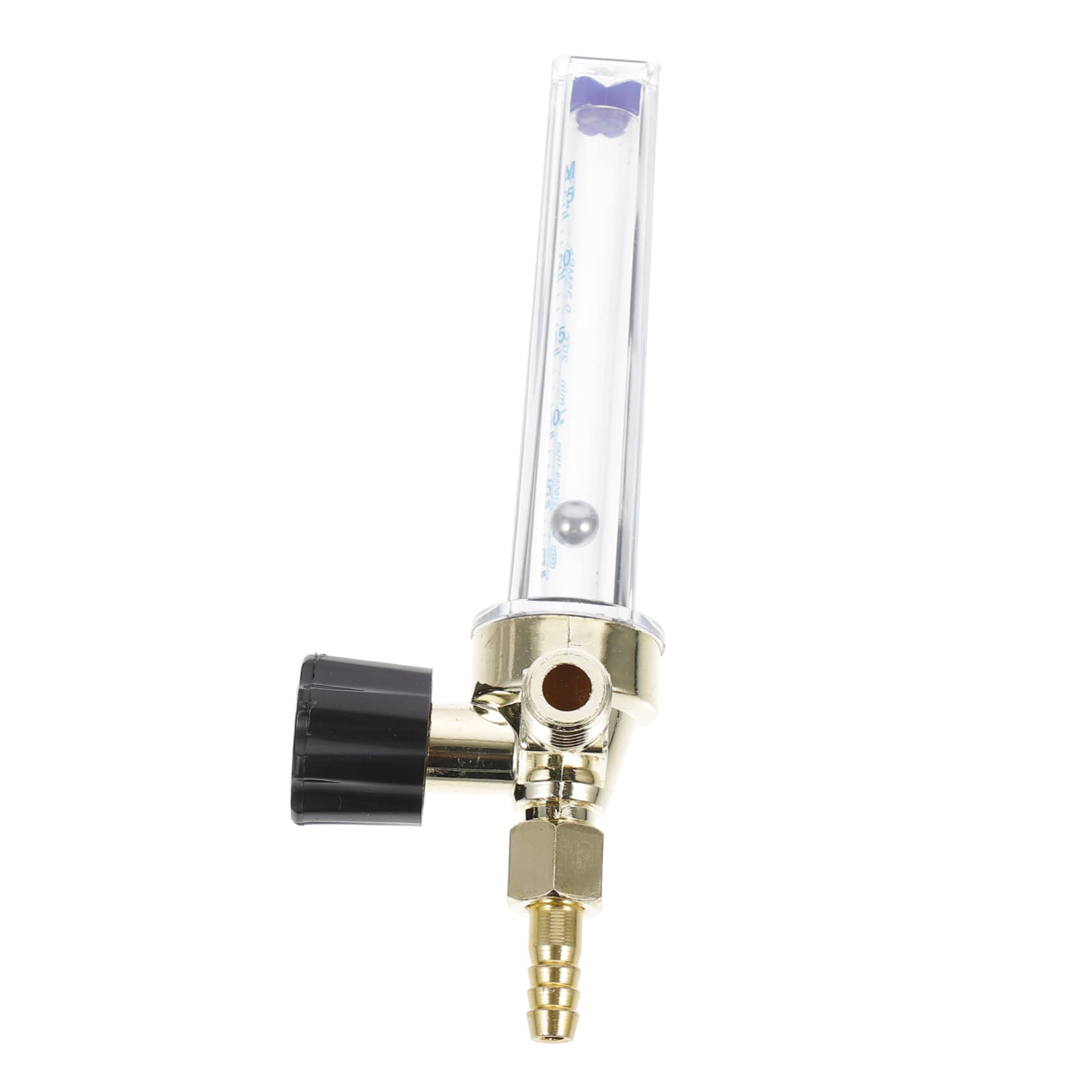 JEWEDECO Practical Argon Flow Indicator Regulator Co2 Flow Meter Regulator Gas Flow Indicator