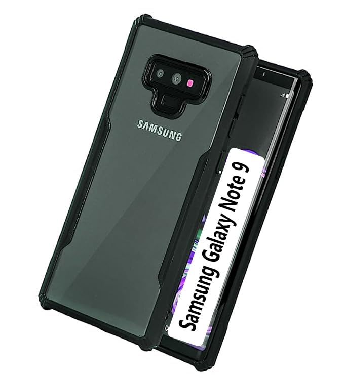COBERTA Back Cover for Samsung Galaxy Note 9 Back Cover Case - Black Transparent (B0CGHNZ6MT) Amazon Price History, Amazon Price Tracker