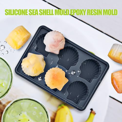 Molde de silicona para cubos de hielo con tapa 2 piezas miniatura 2