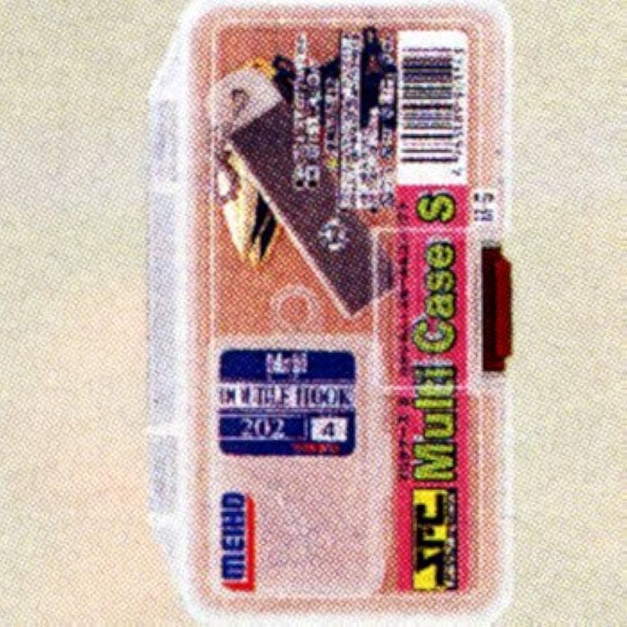 MIHO 3点セット Amazon | メイホウ(MEIHO) マルチケース クリア S マルチ・S
