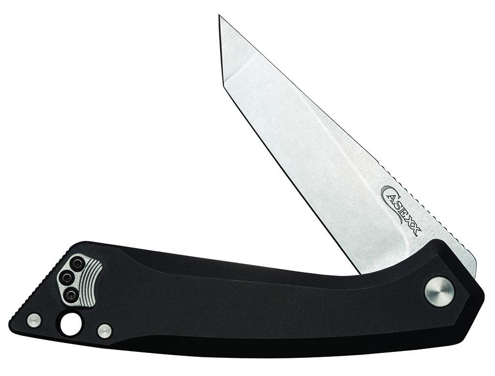 CaseWR XX Pocket Knife Black Flipper Tanto by Southern Grind Item #502162 - (Flipper) - Length Closed: 5 Inches