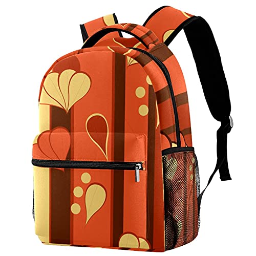 Sac à dos de voyage enfants pour les sorties scolaires et weekend au motif feuilles