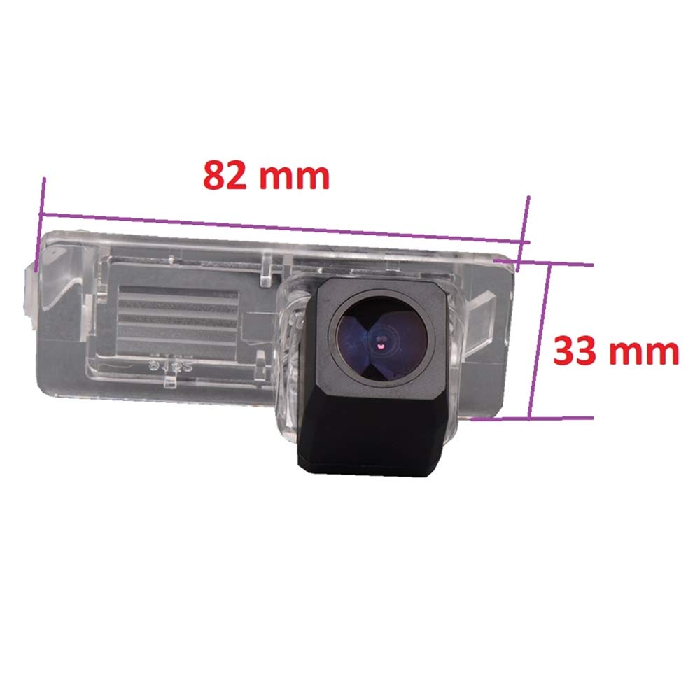 Telecamera posteriore HD 720p in luce targa, per Renault Clio 3 Fluence Lutecia/Dacia Duster/Megane Espace/Terrano