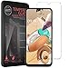 Produktbild Conie® Displayfolie für LG K41s, Tempered Glass verstärkte Panzerglas Folie 9H Panzerfolie Gorilla Glasfolie, K41s Displayschutzfolie Klar