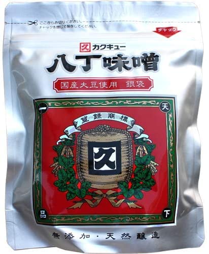 カクキュー 国産大豆 八丁味噌 銀袋 300g×2袋